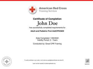 CPR/First Aid Renewal (Classroom Refresher)